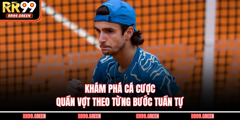 Khám phá cá cược quần vợt theo từng bước tuần tự